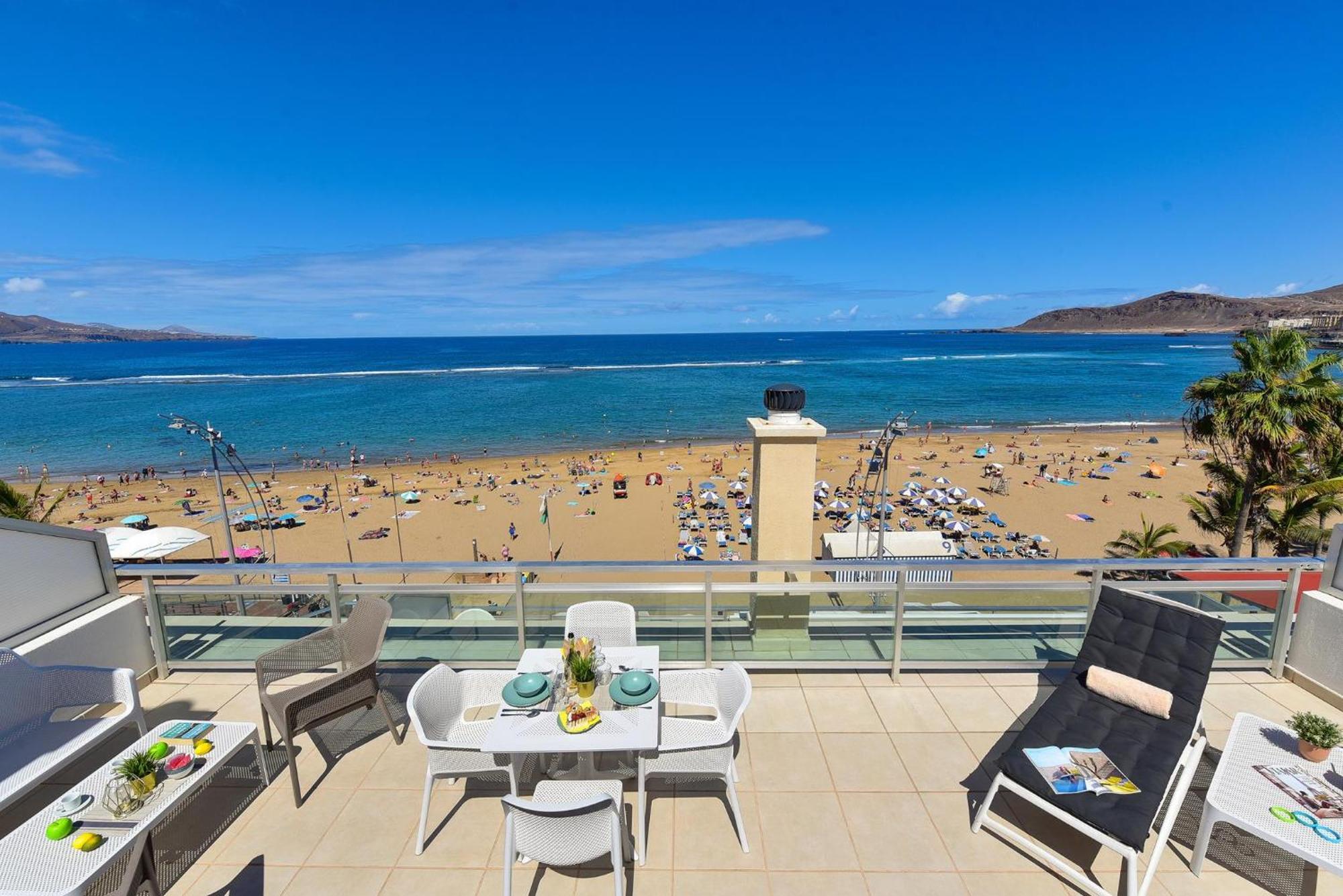 Apartment Over The Sea Las Canteras Mc Las Palmas de Gran Canária Exterior foto