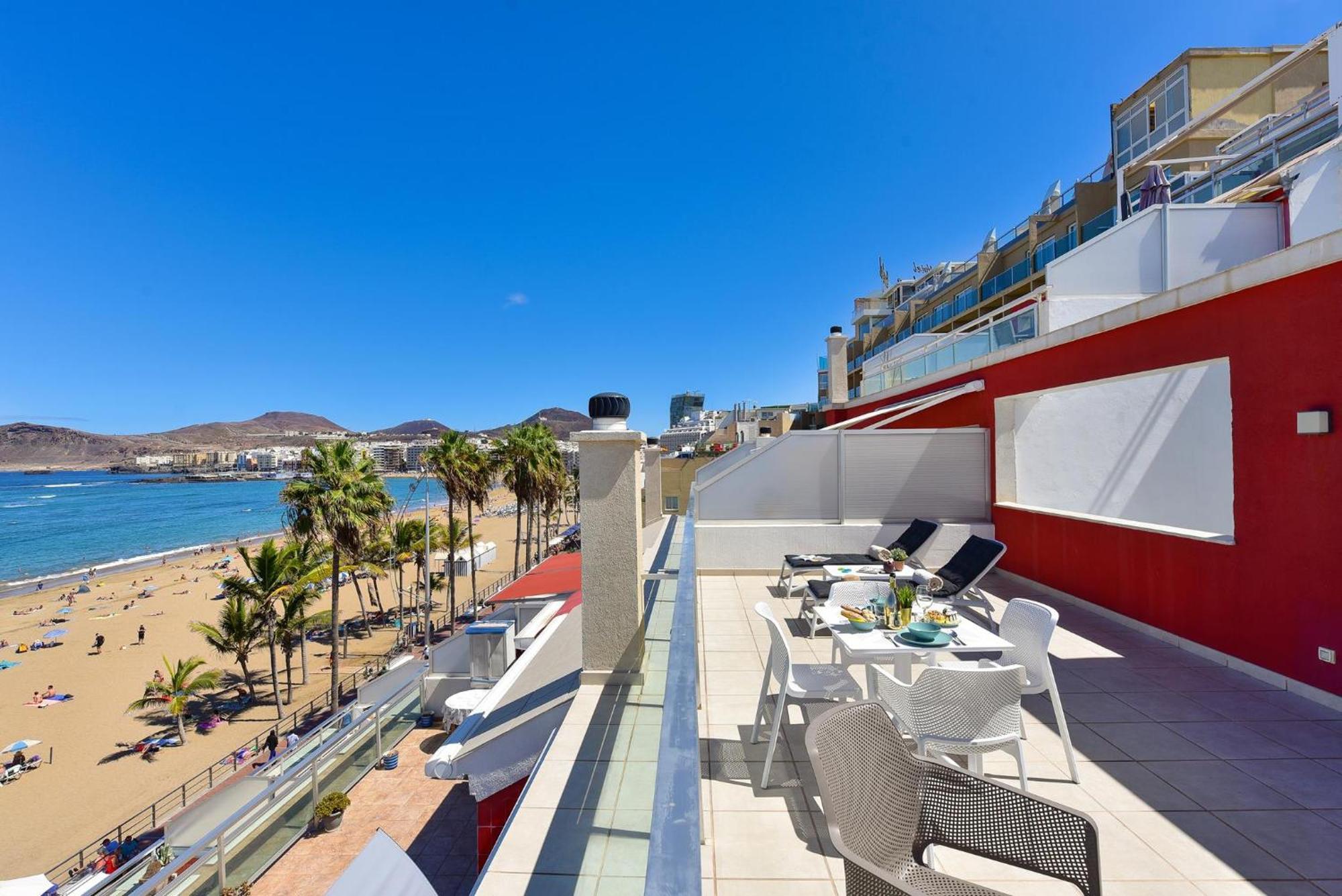 Apartment Over The Sea Las Canteras Mc Las Palmas de Gran Canária Exterior foto