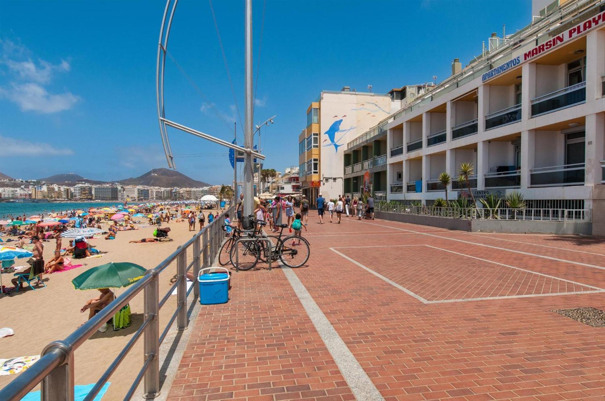 Apartment Over The Sea Las Canteras Mc Las Palmas de Gran Canária Exterior foto