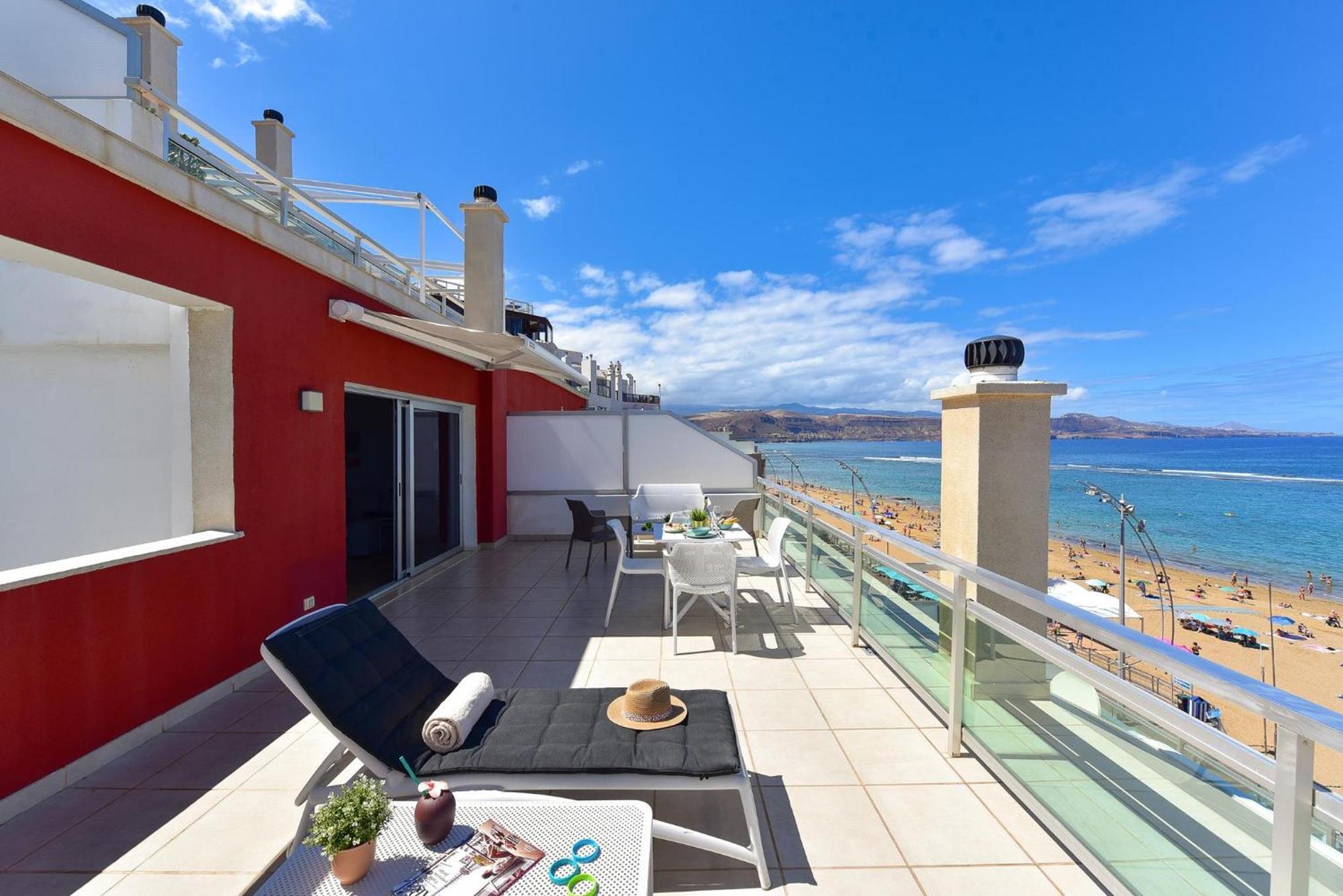 Apartment Over The Sea Las Canteras Mc Las Palmas de Gran Canária Exterior foto